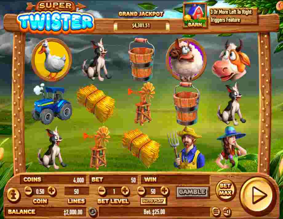 Super Twister : Badai Tornado Pembawa Jackpot Progresif!