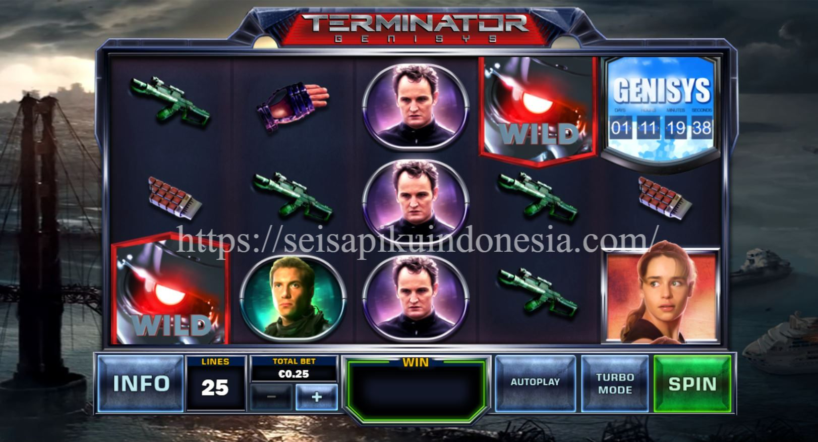 Terminator Genisys: Slot Bertema Robot Masa Depan dengan Perang Mesin dan Teknologi Canggih